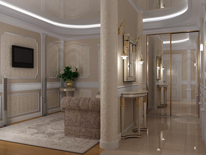 Интерьер кухни прихожая фото Интерьер кухни прихожая фото