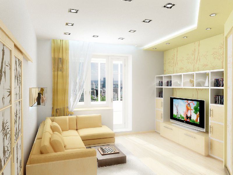 Интерьер зала в квартире 18 кв. м Интерьер зала в квартире 18 кв. м