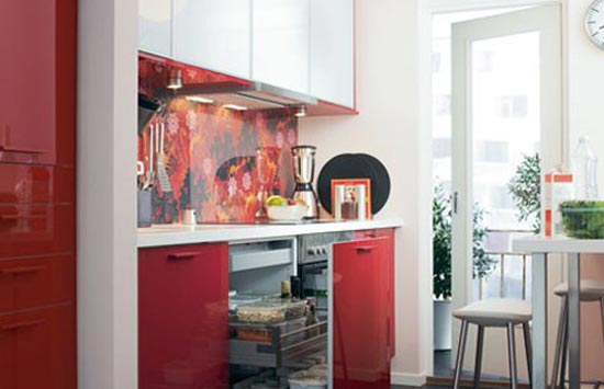 Дизайн интерьера маленькой кухни