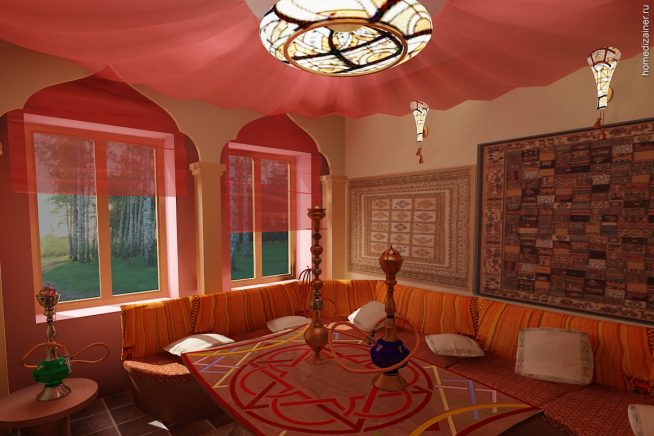 Маленькая комната в индийском стиле