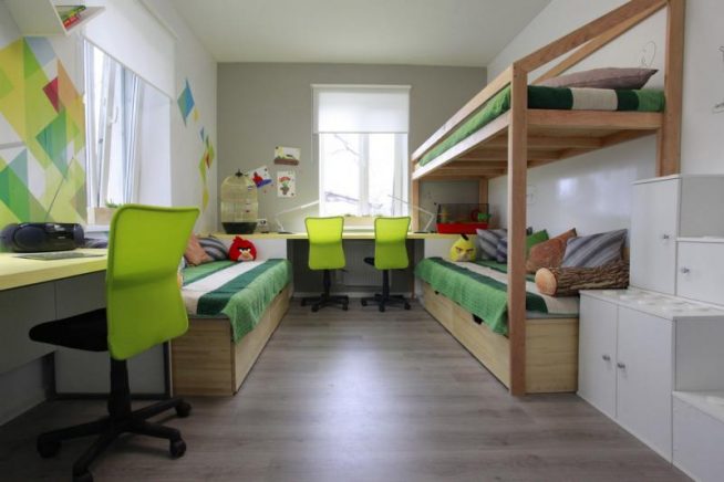 Как разделить детскую комнату на две зоны: полезные советы и идеи