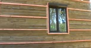 Обшивка фасадов деревянного дома сайдингом