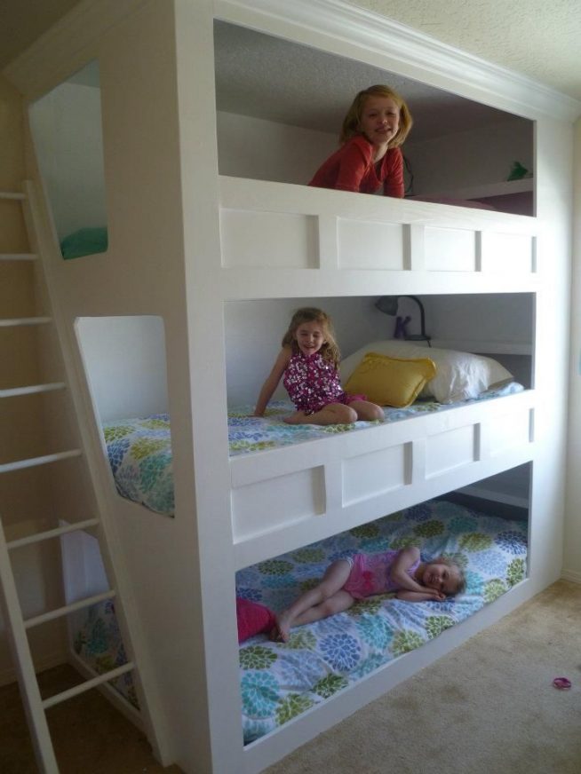 детская комната для троих детей